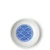 Sauce Dishes^MIYA Company Sauce Dish 3-1/4" Blue Waves Mon