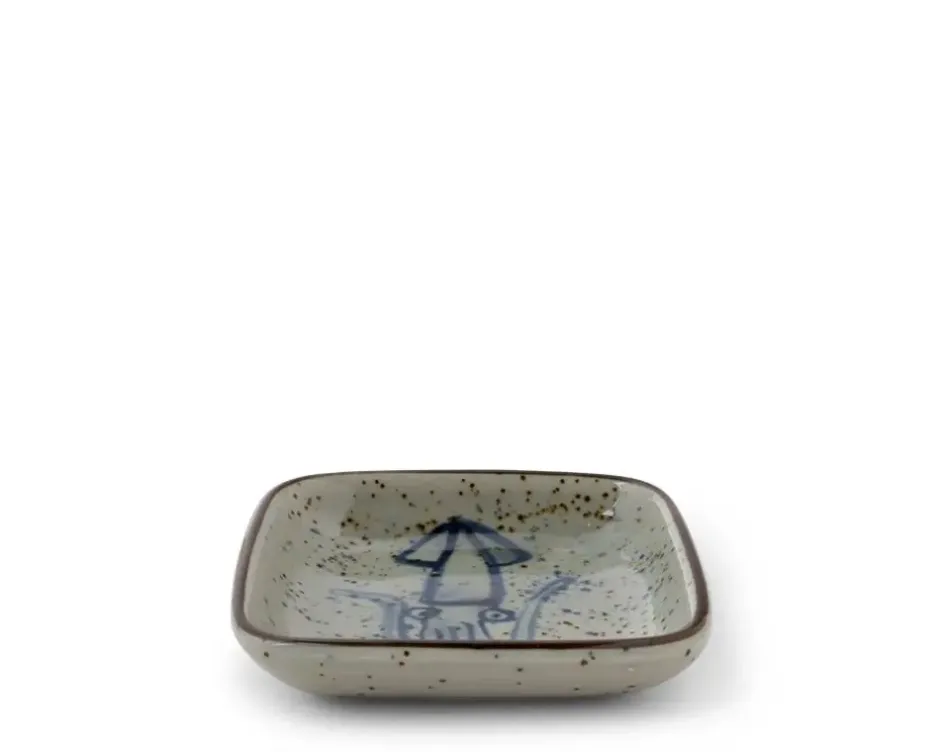 Fish^MIYA Company Sauce Dish 3.5" Squid