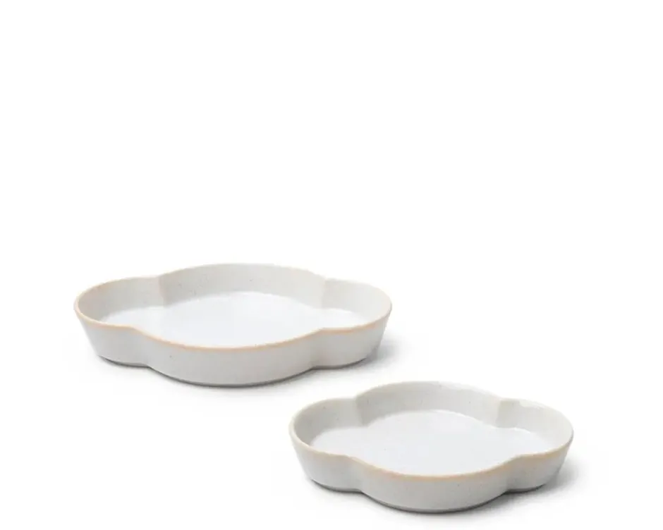 Other^MIYA Company Sauce Dish 5" X 4" Cloud White