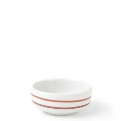 Sauce Dishes^MIYA Company Sauce Dish White Caramel Swirl