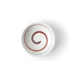 Sauce Dishes^MIYA Company Sauce Dish White Caramel Swirl