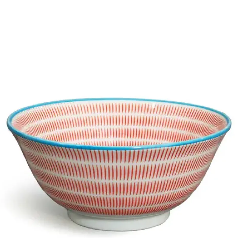 Medium Bowls^MIYA Company Sen Colors 5.75" Bowl - Red