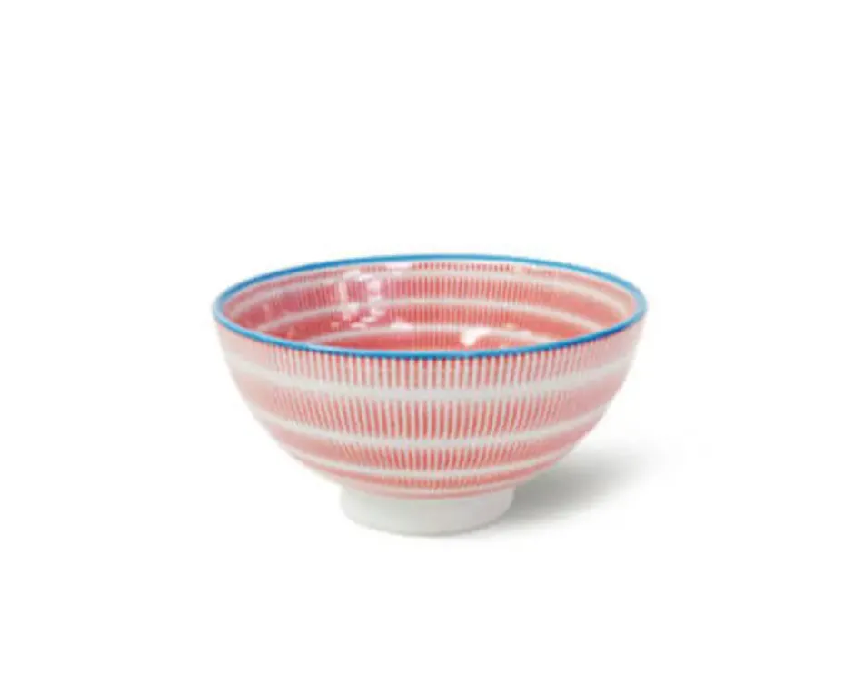 Rice Bowls^MIYA Company Sen Colors 4.5" Rice Bowl - Red