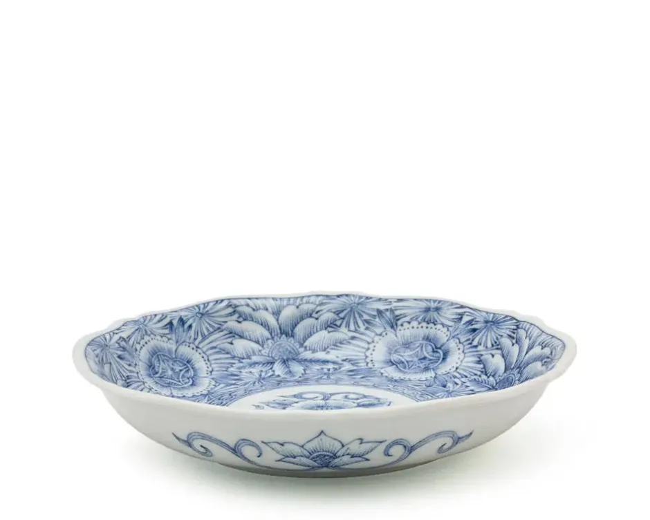 Medium Plates^MIYA Company Senbyo Botan 6.75" Dessert Dish