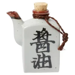 Sauce Pots^MIYA Company Shoyu 6 Oz. Sauce Pot With Cork - White