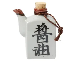 Sauce Pots^MIYA Company Shoyu 6 Oz. Sauce Pot With Cork - White