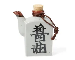 Sauce Pots^MIYA Company Shoyu 6 Oz. Sauce Pot With Cork - White