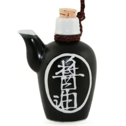 Sauce Pots^MIYA Company Shoyu 8 Oz. Sauce Pot With Cork - Black