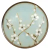 Small Plates^MIYA Company Spring Blossoms 4" Round Plate