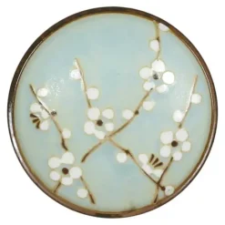 Small Plates^MIYA Company Spring Blossoms 4" Round Plate