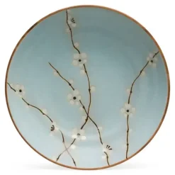 Serving Bowls & Plates^MIYA Company Spring Blossoms 9" Shallow Bowl