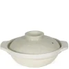 Donabe Casseroles^MIYA Company Sumi Kannyu White Donabe Casserole, 34 Oz.