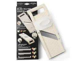 Slicers & Peelers^MIYA Company Super Benliner Mandoline Vegetable Slicer - Ivory