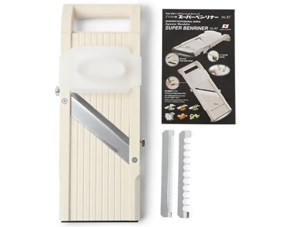 Slicers & Peelers^MIYA Company Super Benliner Mandoline Vegetable Slicer - Ivory