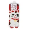 Other^MIYA Company Tabi Socks - Maneki Neko Red