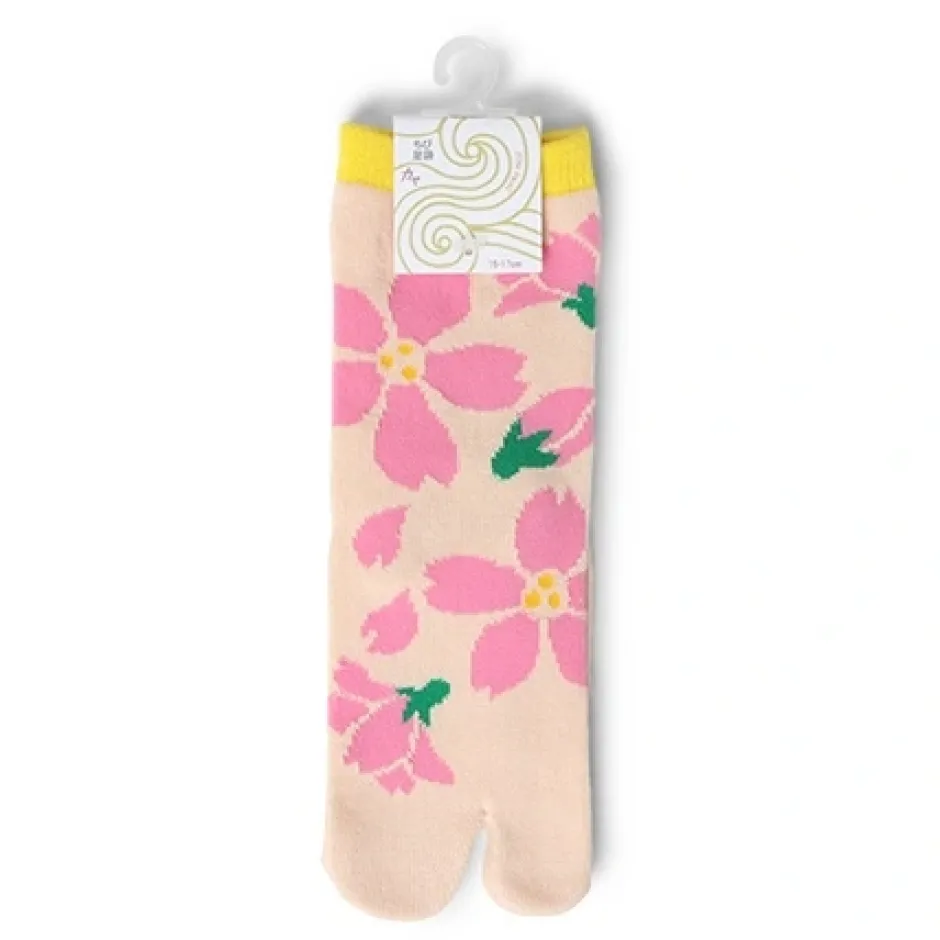 Apparel^MIYA Company Tabi Socks - Sakura (Child)