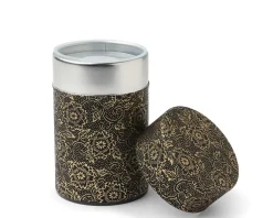 Teaware Accessories^MIYA Company Tea Canister Black/Gold Mum