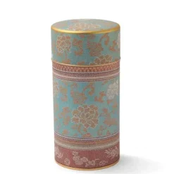 Teaware Accessories^MIYA Company Tea Canister Brocade Peony Blue