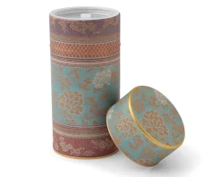 Teaware Accessories^MIYA Company Tea Canister Brocade Peony Blue