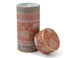 Teaware Accessories^MIYA Company Tea Canister Brocade Peony Red