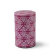 Teaware Accessories^MIYA Company Tea Canister Fuschia/Silver Bar