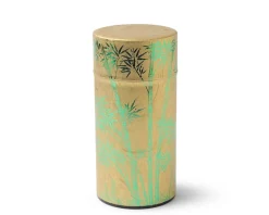 Teaware Accessories^MIYA Company Tea Canister Gold/Green Foil Bamboo