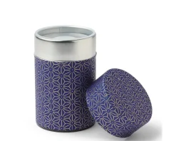 Teaware Accessories^MIYA Company Tea Canister Purple/Gold Hemp