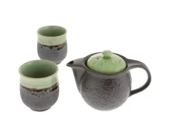 Teapots - Ceramic^MIYA Company Tea Set Bronze Jade