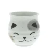 Teacups^MIYA Company Teacup White Calico Cat
