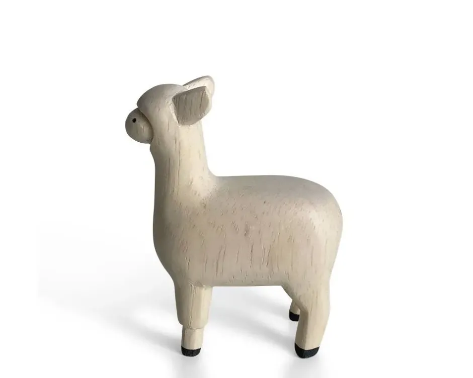 Other^MIYA Company T-Lab Wooden Animal - Alpaca