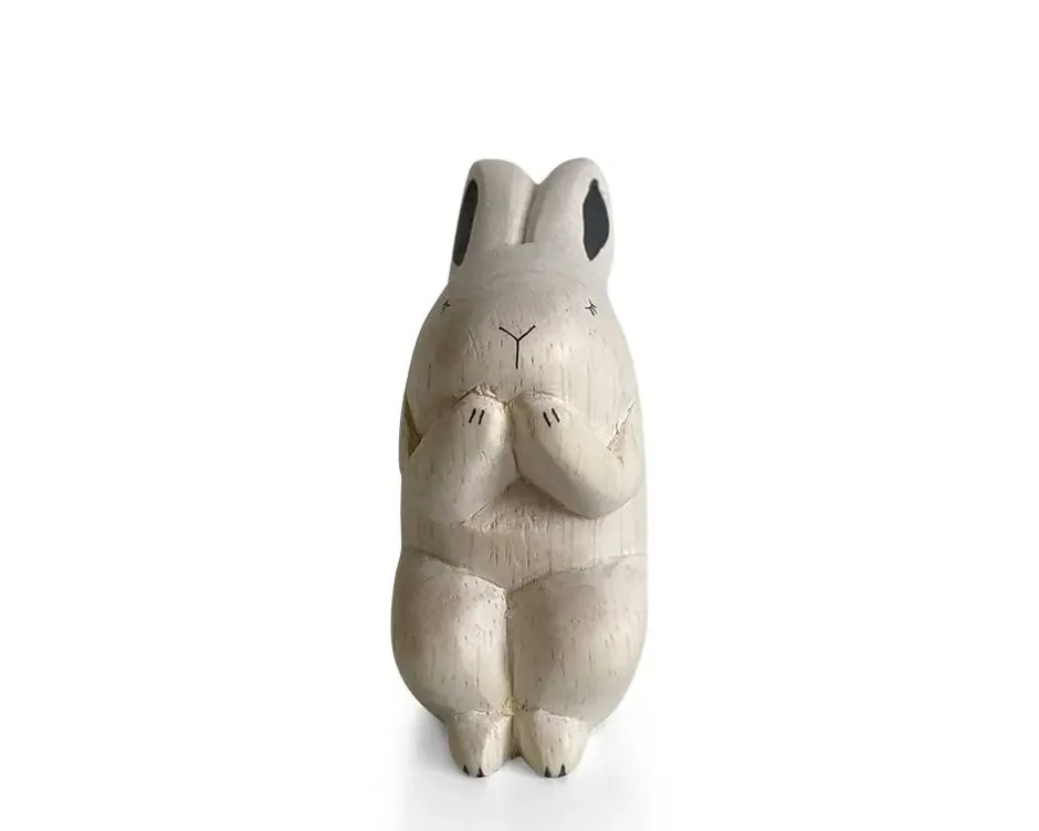 Rabbits^MIYA Company T-Lab Wooden Animal - Rabbit