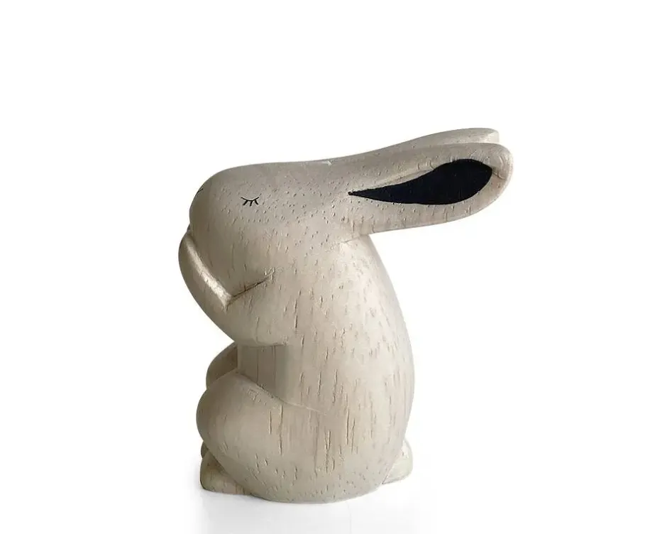 Rabbits^MIYA Company T-Lab Wooden Animal - Rabbit