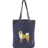 Dogs^MIYA Company Tote Bag Shiba Navy