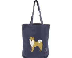 Dogs^MIYA Company Tote Bag Shiba Navy
