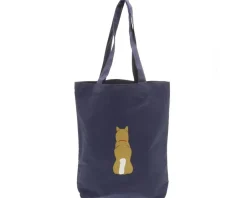 Dogs^MIYA Company Tote Bag Shiba Navy