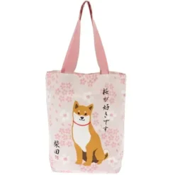 Dogs^MIYA Company Tote Bag Shiba Sakura