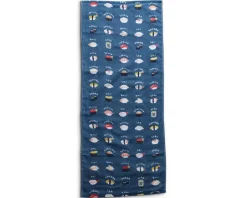 Towels^MIYA Company Towel Blue Sushi
