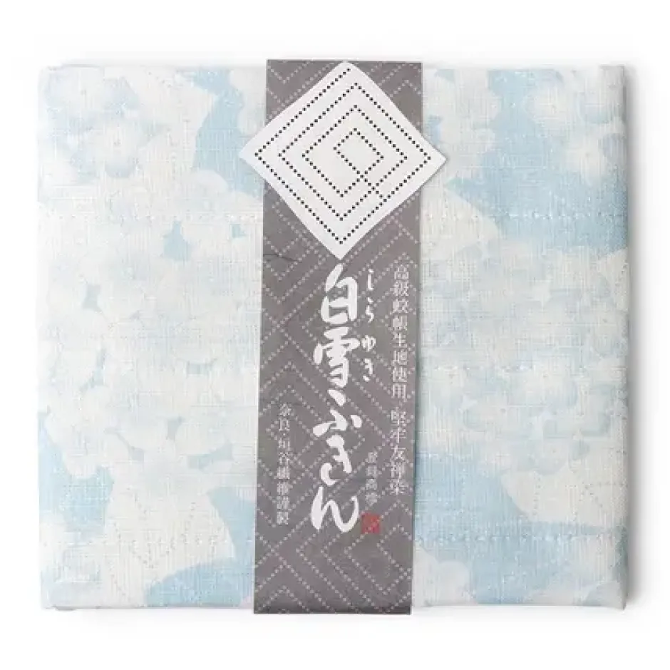 Textile^MIYA Company Towel Fuukin Hydrangea Blue