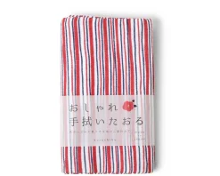 Towels^MIYA Company Towel Red Stripes