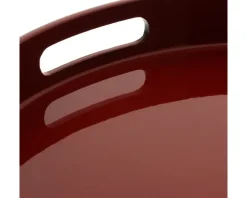 Trays^MIYA Company Tray Black/Red 13-1/2