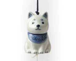 Dogs^MIYA Company Wind Chime Shiba Blue/White